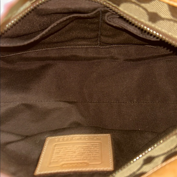 COACH Signature Canvas Vachetta Leather bag , 2004 -Y2K with COA - Picture 15 of 15